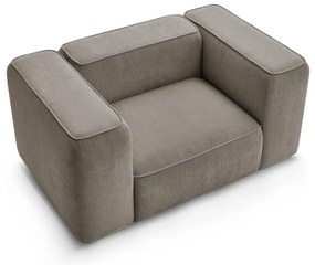 Szürkésbézs fotel Zephyr – Bobochic Paris