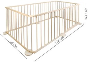 ISO Fa fenyőszekrény 6 db panelek, 8178