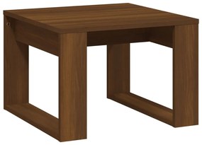 Barna tölgyszínű szerelt fa kisszekrény 50 x 50 x 35 cm