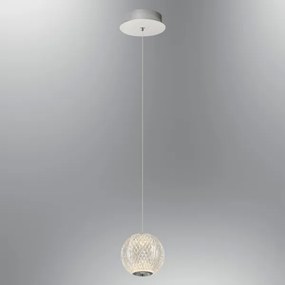 LED csillár zsinóron CREMONA 1xLED/5W/230V 3000K matt króm