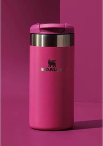 Rózsaszín rozsdamentes acél termobögre 350 ml AeroLight™ Transit Mug Violet Blossom – Stanley