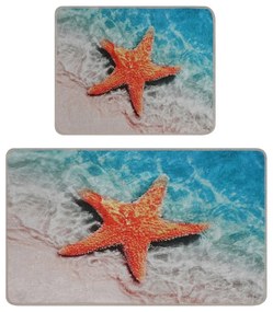 Fürdőszobai kilépő szett 2 db-os 60x100 cm Stella – Foutastic