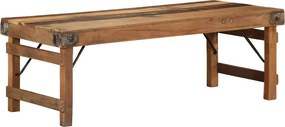 vidaXL Dohányzóasztal Barna 110 x 55 x 40 cm