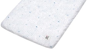Gyerek muszlin lepedő FLAKES 70 x 140 cm