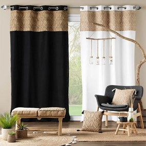Fehér függöny 140x240 cm Kalinda – douceur d'intérieur