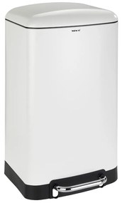 Fehér pedálos szemetes, 30 l - Wenko