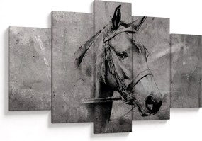 Kép - Egy ló portréja (150x105 cm)