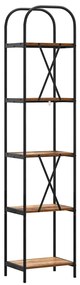 Könyvespolc Régi fa 40 x 30 x 183 cm Faanyag
