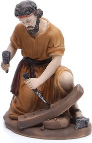 Betlehem Dekoråciós Figura "Munkås férfi" 20cm magas figuråkhoz