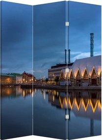 Paraván - Vízcsatorna - Göteborg (126x170 cm)