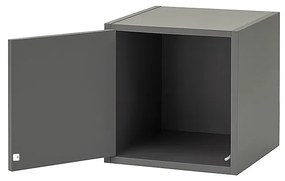 Boxie 1 ajtós fali szekrény 40x40x37 cm antracit