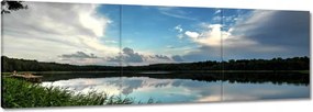 Vászonkép 150x50 Csendes tó