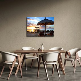 Kép - Naplemente Mauritiuson (70x50 cm)
