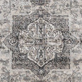 ARBIZU többszínű vintage stílusú bel-/kültéri szőnyeg Ø 120 cm