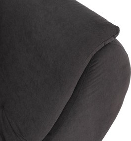 Ülőgarnitúra, szürkésbarna/sárga, szövet, balos, BRATO