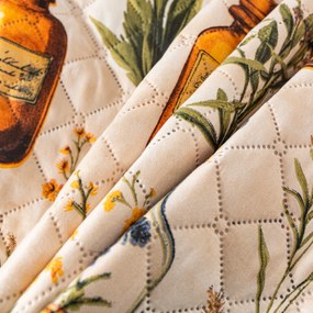 Ágytakaró APOTHECARY, krémszínű Méret: 220 x 240 cm