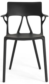 Kartell AI székőszék, több szénben szín: fekete