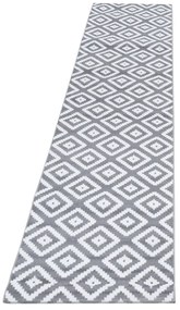 Világosszürke futószőnyeg 80x300 cm Plus – Ayyildiz Carpets