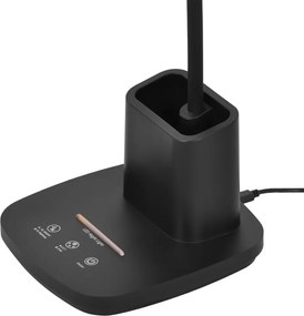 KAJA K-BL1301 CZARNY TOLA Fekete Színű Asztali Lámpa 9W LED 500Lm 3000-5700K IP20