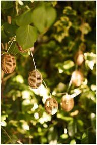 Elemmel működő LED fényfüzér, izzók száma 10 db, hosszúság 180 cm Carlisle – House Nordic