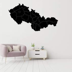 Szlovákia és Csehország fatérképe - PUZZLE