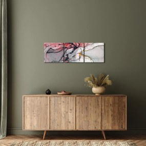 Az absztrakció képe (órával) (90x30 cm)