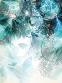 Fotótapéta Absztrakt Eklektikus tollak Minimalista 206x275 +ragasztó