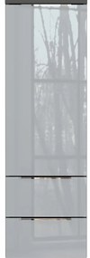 Szürke magas-fali fürdőszoba szekrény 36x111 cm Vasio – Germania