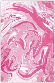 Poszterek 80x120 Tükröződés a vízben Rózsa