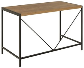 Íróasztal tölgyfa dekorral 60x120 cm Bahamas – Actona