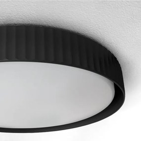 Brilagi -LED Fényerőszabályozható mennyezeti lámpa LUCIA LED/60W/230V átm. 59 cm fekete+távirányító