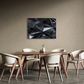 Kép - Geometriai absztrakció (üvegen) (70x50 cm)