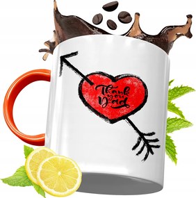 Narancssárga Bögre Apák Napjára Ajándék fényképes nyomtatással