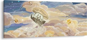 Kép - mennyei medúza (120x50 cm)