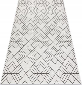 Juta Lapos Szövésű Szőnyeg 200x290 cm krém #B1465