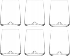 Lav Terra Zest pohárkészlet, 6 darabos, 590 ml-es pohár szett vízhez, italokhoz, üdítőkhöz