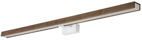 Brilagi-LED Fürdőszobai tükörmegvilágítás WOODY MIRROR LED/15W/230V IP44 tölgy/fehér