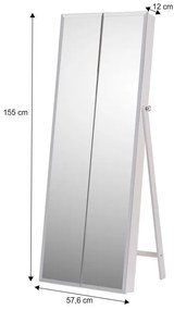 Hálószoba tükör LT3587 fehér