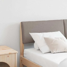 Kárpitozott fejtámla Tópszínű 135 cm Tömör fenyőfa