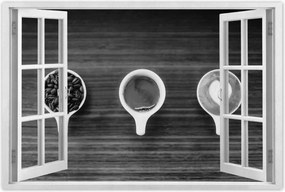 Poszter 60x40 Fitt leszek Cukormentes kávé