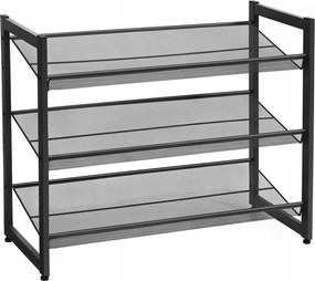 Fém cipőtartó Diser fekete