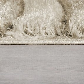 Bézs kézi szövésű szőnyeg újrahasznosított szálakból 120x170 cm Velvet – Flair Rugs