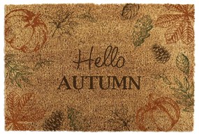 Kókuszrost lábtörlő 40x60 cm Hello Autumn – Artsy Doormats