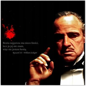 Poszterek 140x140 Idézet Shakespeare-ből A fenevad