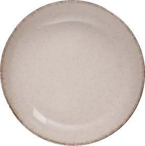 Tányérkészlet porcelán, fahéj, 24 darabos