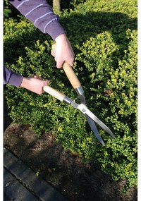 Smooth nagyméretű kerti olló kőrisfa nyéllel - Esschert Design