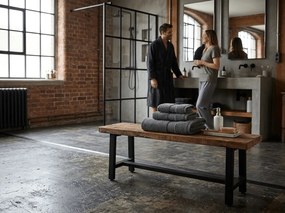 Törölköző EMBORIA 50x100 cm sötétszürke, 100% pamut