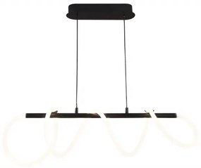 LED Csillár zsinóron EMMA LED/38W/230V fekete