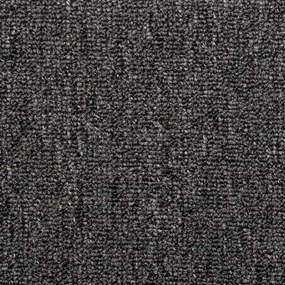 30 db antracitszürke lépcsőszőnyeg 65x21x4 cm
