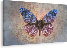 Kép - Steampunk pillangó (90x60 cm)